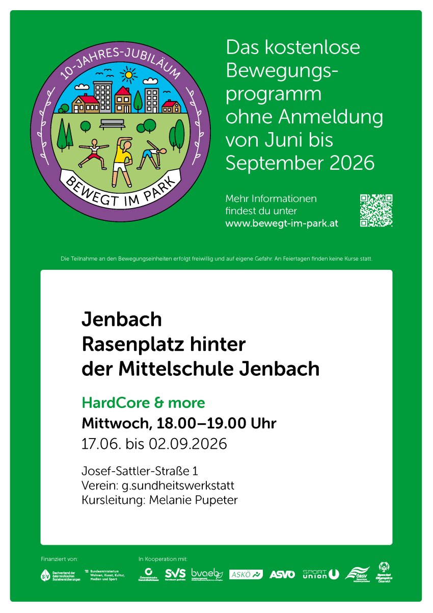 Bewegt im Park 2026